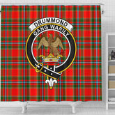 Drummond Tartan Crest Shower Curtain